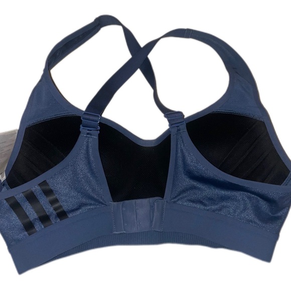 ADIDAS TLRD IMPACT TRAINING HIGH SUPPORT BRA 34C - Picture 2 of 3